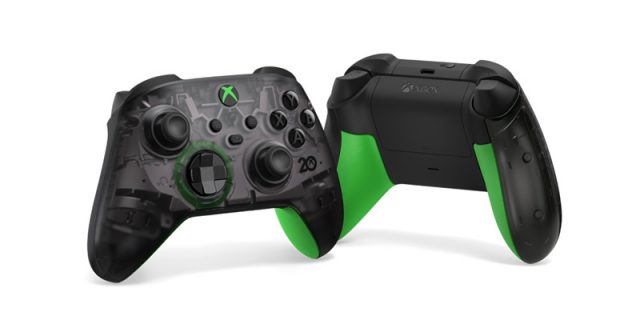Der 20th Anniversary Special Edition Xbox Wireless Controller wird ab dem 15.11.2021 ausgeliefert (Abbildung: Microsoft)