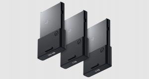 Zusätzlich zur 1-TB-Variante (Mitte) gibt es die Seagate SSD-Platte für Xbox Series X/S auch als 512-GB- oder 2-TB-Speicherkarte (Abbildung: Microsoft)