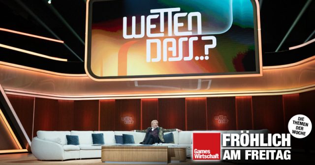 Die Jubiläumssendung von 'Wetten, dass..?' mit Thomas Gottschalk am 6. November 2021 (Foto: ZDF / Sascha Baumann)
