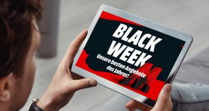 "Die besten Angebote des Jahres" verspricht MediaMarkt für die MediaMarkt Black Week 2021 (Abbildung: MediaMarktSaturn Retail Group)