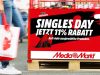 Zum Singles Day 2021 gibt es bei MediaMarkt 11 Prozent Rabatt auf viele Produkte (Abbildung: MediaMarktSaturn)