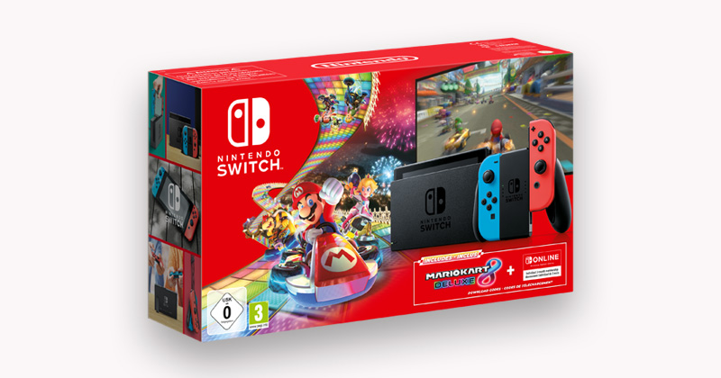 Ab 22. November 2021 im Handel: das neue Nintendo Switch Bundle inklusive Mario Kart 8 Deluxe (Abbildung: Nintendo of Europe)
