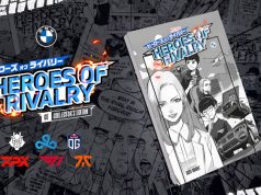 BMW Esports legt 'Heroes of Rivalry' als gedruckten Manga auf (Abbildung: Jung von Matt)