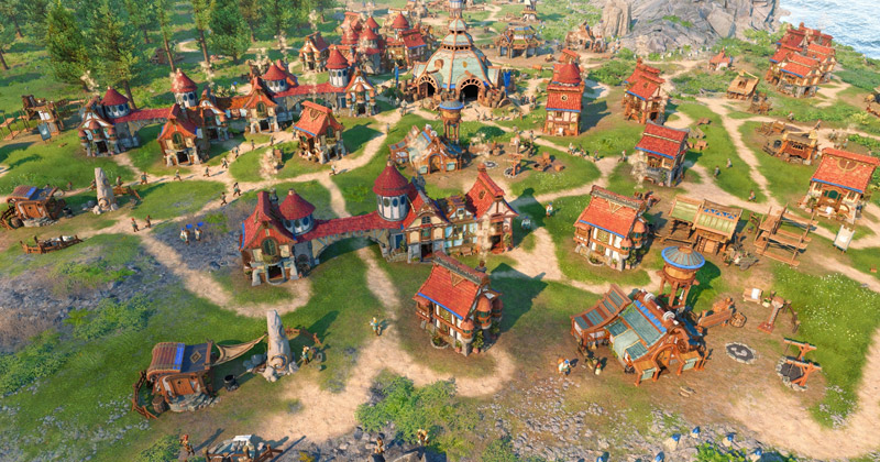 Erscheint am 17. März 2022 für PC: das neue Die Siedler (Abbildung: Ubisoft Blue Byte)
