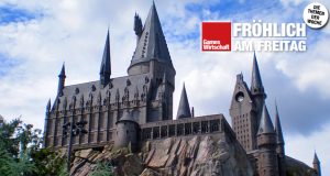 Die gleichnamige Zauberschule ist Schauplatz von Hogwarts Legacy (Foto: Fröhlich)