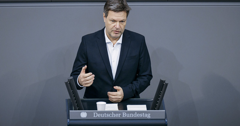 Robert Habeck, Bundesminister für Wirtschaft und Klimaschutz sowie Vizekanzler (Foto: Deutscher Bundestag / Felix Zahn)