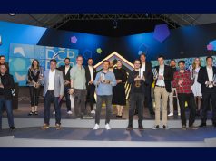 Gewinner, Ausrichter und Laudatoren beim Deutschen Computerspielpreis 2022 am 31. März in München (Foto: Franziska Krug / Getty Images for Quinke Networks)
