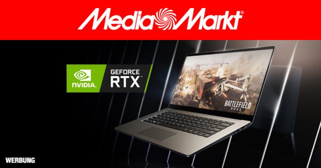 NVIDIA GeForce RTX Gaming-Notebooks - jetzt bei MediaMarkt! (Werbung)