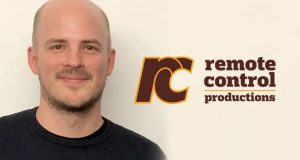 Remote Control Productions-Geschäftsführer Hendrik Lesser (Foto: GBM / Logo: RCP GmbH)