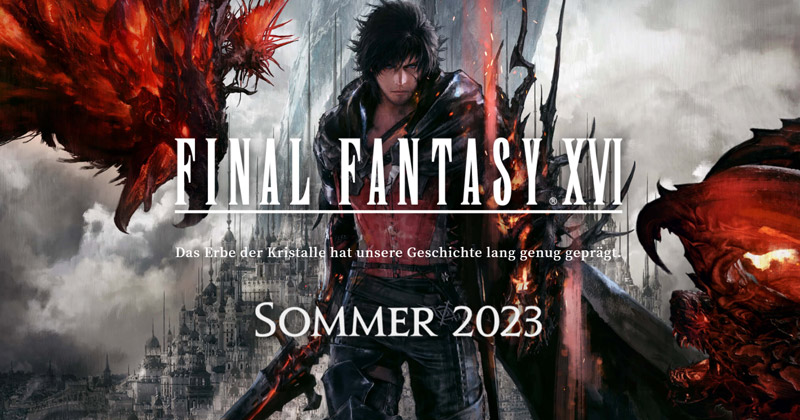 Final Fantasy XVI soll im Sommer 2023 exklusiv für PS5 erscheinen (Abbildung: Square Enix)
