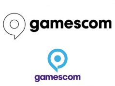 Oben das neue Gamescom-Logo ab 2022 - unten das bisherige Logo (Abbildungen: KoelnMesse)