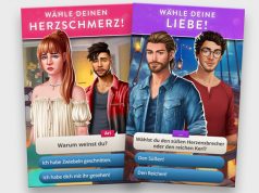Mit immer neuen Geschichten erweitern Gamebook und Upjers die My Love-App (Abbildung: Upjers GmbH)