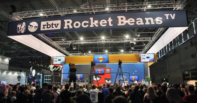 Rocket Beans TV berichtet live von der Gamescom (Foto: GamesWirtschaft)
