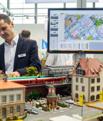 Die Modellbau-Halle ist ab der Spielwarenmesse 2023 auch für Privatbesucher zugänglich (Spielwarenmesse eG / Lennart Preiss)