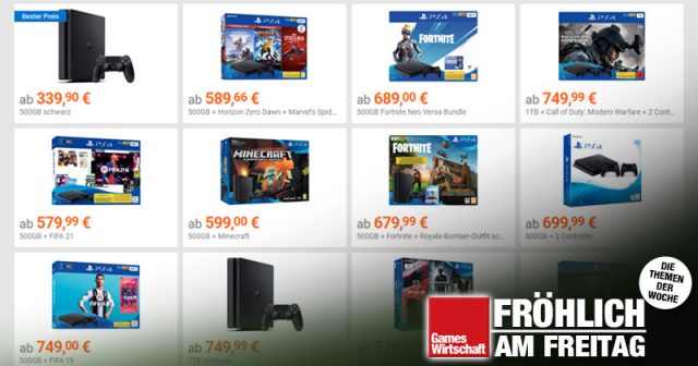 Rarität PlayStation 4: Fabrikneue PS4-Bundles werden zu absurden Preisen gehandelt (hier bei Idealo)