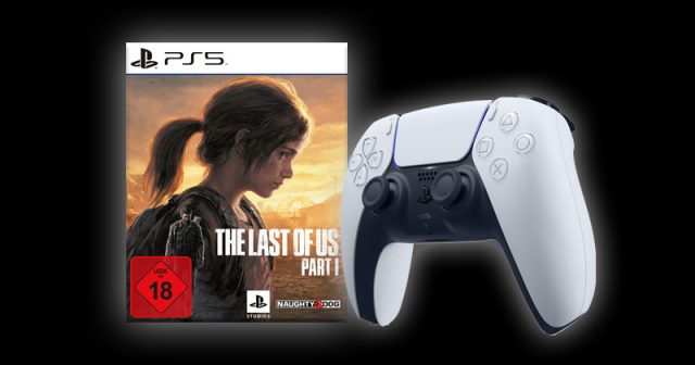 Kombi-Angebot bei MediaMarkt und Saturn: The Last of Us Part 1 und Controller für 99 € (Abbildungen: Sony)