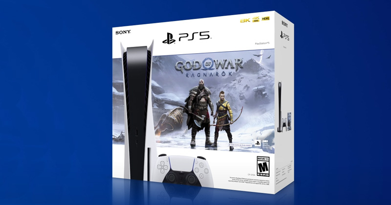 Ab dem 9. November erhältlich: das neue PS5-Bundle zu God of War Ragnarök (Abbildung: Sony Interactive)