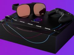 Das Holoride Pioneer's Pack inklusive VR-Brille und Headset kostet 699 € (Abbildung: Holoride GmbH)