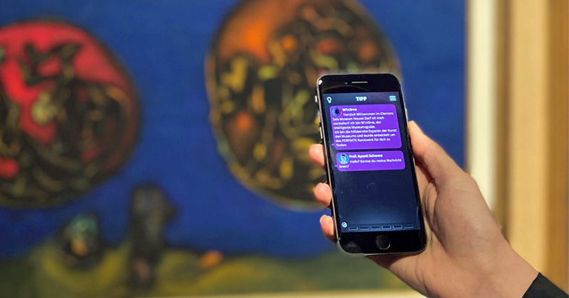 Mit einer kostenlosen Gaming-App lassen sich die Highlight des Clemens Sels Museum in Neuss erkunden (Foto: Wegesrand)