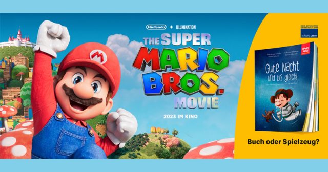 Passend zum Der Super Mario Bros. Film packt McDonalds zwölf Spielfiguren ins Happy Meal (Abbildung: McDonald's Deutschland)