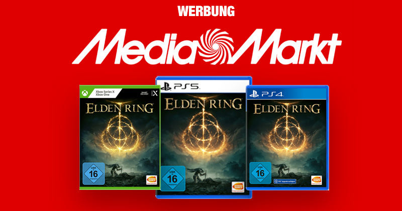 Preissenkung: Elden Ring für PS4, PS5 und Xbox bei MediaMarkt (Abbildung: MediaMarkt / Bandai Namco)