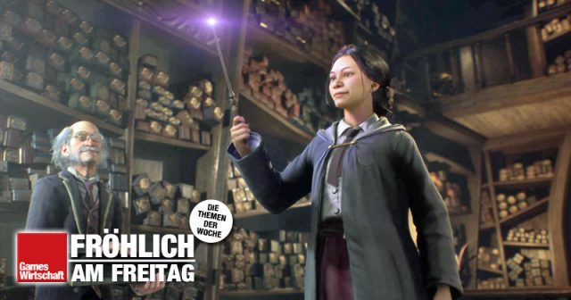 Wie von Zauberhand: Für Spiele wie Hogwarts Legacy werden Unmengen an Assets benötigt (Abbildung: Warner Bros.)