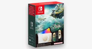 Erscheint am 28. April: das Nintendo Switch OLED-Modell im Design von The Legend of Zelda: Tears of the Kingdom (Abbildung: Nintendo)