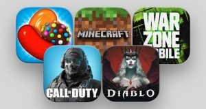Candy Crush, Call of Duty, Diablo - so könnte die Startbefüllung von Microsofts Xbox Appstore aussehen (Abbildungen: Activision Blizzard)
