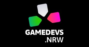 Das Logo der Standortinitiative Gamedevs.NRW (Abbildung: Alex Ziska)