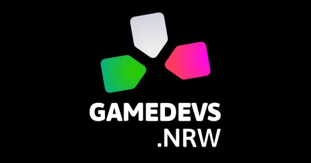 Das Logo der Standortinitiative Gamedevs.NRW (Abbildung: Alex Ziska)