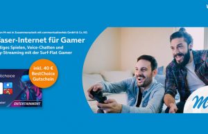 Jetzt M-Net Surf Flat Gamer-Tarif buchen und BestChoice-Entertainment-Gutschein sichern (Anzeige)