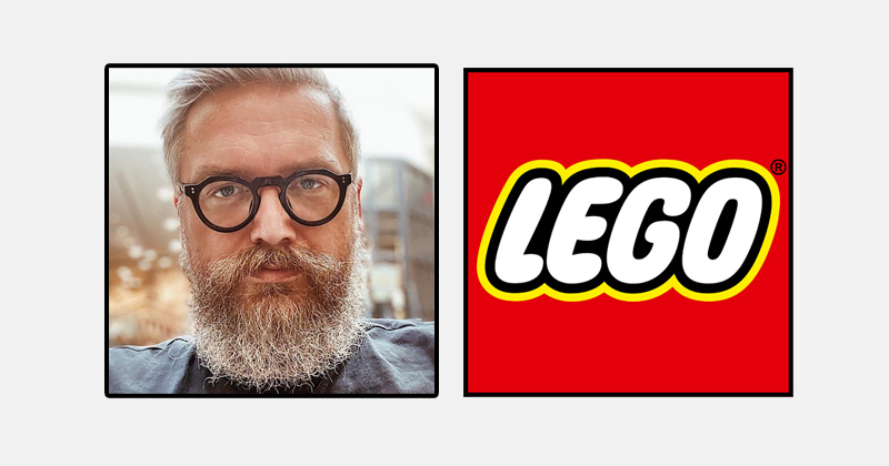 Jan Sturm, Brand Relations & Brand Manager bei LEGO (Foto: privat / Logo: LEGO)