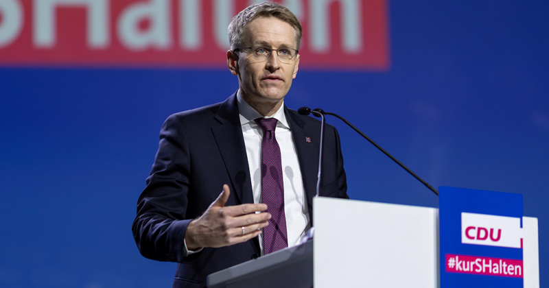 Daniel Günther (CDU), Ministerpräsident von Schleswig-Holstein (Foto: CDU SH / Makoschey)