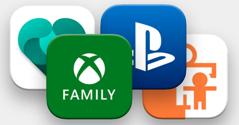 Xbox, Switch, PlayStation: Via App lassen sich Ausgaben und Bildschirmzeit von Kindern und Jugendlichen kontrollieren (Abbildungen: Microsoft, Sony, Nintendo)