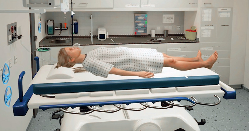 Szene aus Medical Shift: Der Notaufnahme-Simulator (Abbildung: Aerosoft)