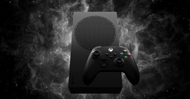 Ab 1. September 2023 verfügbar: die 'neue' Xbox Series S in Schwarz (Carbon Black) - Abbildung: Microsoft