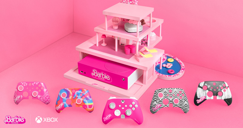 Geht nicht in Serie: die Xbox Series S im Barbie-Design (Abbildung: Microsoft)