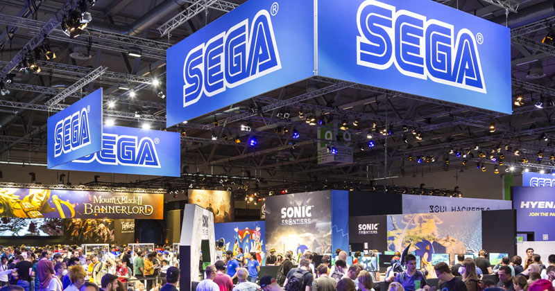 Wie schon 2022 zählt SEGA auch auf der Gamescom 2023 zu den Ausstellern (Foto: Koelnmesse / Harald Fleissner)