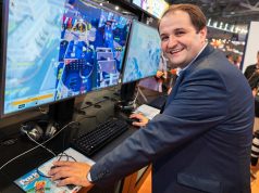 NRW-Staatskanzlei-Chef Nathanael Liminski (CDU) auf der Gamescom 2022 (Foto: Land NRW / Robin Teller)