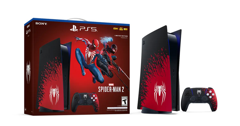 Vorbestellung ab 28. Juli - Auslieferung ab 1. September: das neue PS5-Bundle mit Marvel's Spider-Man 2 (Abbildung: Sony Interactive)