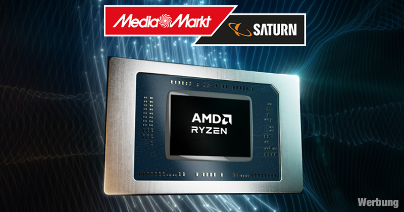 Top-Performance dank AMD Ryzen-Prozessoren - jetzt bei Saturn! (Abbildung: AMD)