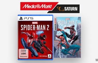 Marvel's Spider-Man 2 für PlayStation 5 - jetzt bei MediaMarkt vorbestellen und exklusives Comic-Heft sichern! (Abbildung: MediaMarkt)