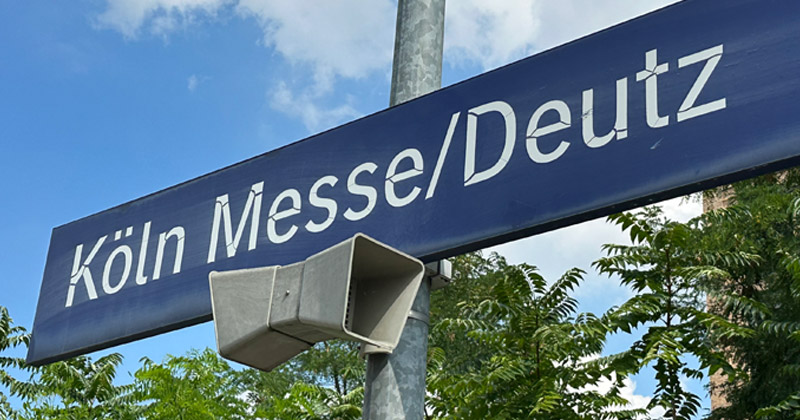 ICE, IC, S- und U-Bahn: Der Bahnhof Köln Messe/Deutz gerät während der Gamescom an seine Grenzen (Foto: GamesWirtschaft)