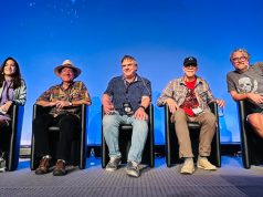 Das Monkey Island-Panel auf der Devcom 2023 versammelte Spieldesigner-Legenden wie Dave Grossman (2. v. l.) oder Ron GIlbert (Mitte) - Foto: GamesWirtschaft