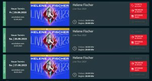 Freitag, Samstag, Sonntag: Die ersten drei von insgesamt sieben Konzerten von Helene Fischer in Köln finden parallel zur Gamescom 2023 statt (Abbildung: Lanxess Arena)