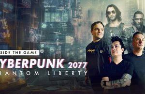 Ab dem 20. September 2023 in der ARD-Mediathek: die Doku 'Inside the Game: Cyberpunk 2077: Phantom Liberty' (Abbildung: HR)
