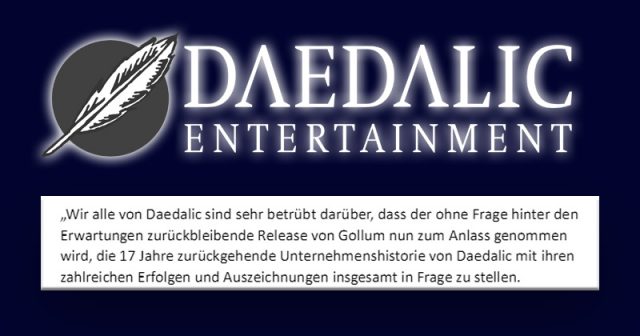 Daedalic reagiert auf die Game-Two-Recherchen mit einer ausführlichen Stellungnahme (Abbildungen: Daedalic Entertainment)