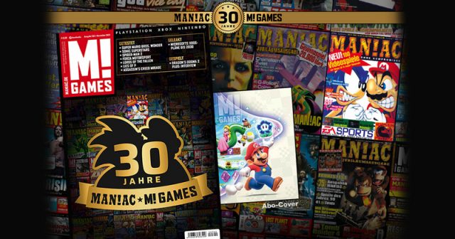 Die Videospiele-Zeitschrift M! Games feiert mit Ausgabe 362 ihr 30jähriges Jubiläum (Abbildung: Cybermedia)