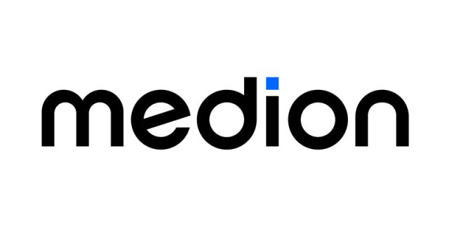 Das neue Medion-Logo ab Oktober 2023 (Abbildung: Medion AG)
