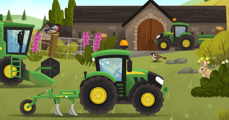 Farming Simulator Kids: Giants beackert Neuland 